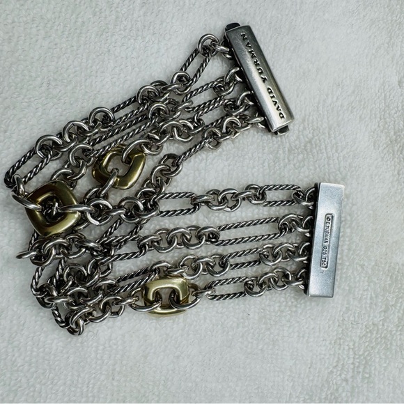 David Yurman Silver Chain Bracelet - Picture 2 of 6